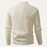 The Cavallino Men's Half Zip Knitted Winter Sweater