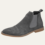 The Bracciano Men's Slip On Suede Chelsea Boots with Elastic Side Panels