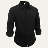 The Sarzana Men’s Business Button Down Linen Cotton Shirt