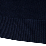 The Terracina Men’s Patchwork Zip Mock Neck Sweater