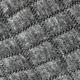 The Bridgecrest Men's Textured Waffle Knit Polo Sweater with Plaid Trim