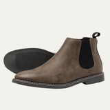 The Treviso Men's Retro Smart Casual Slip-On Chelsea Boots