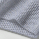 The Brookline Ridge Men's Classic Mock Neck Half Zip Sweater