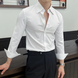 The Brookhaven Park Men’s Casual Striped Button Up Shirt