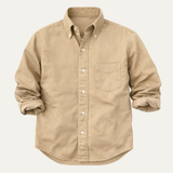 The Vercelli Men’s Solid Colour Button Down Casual Shirt