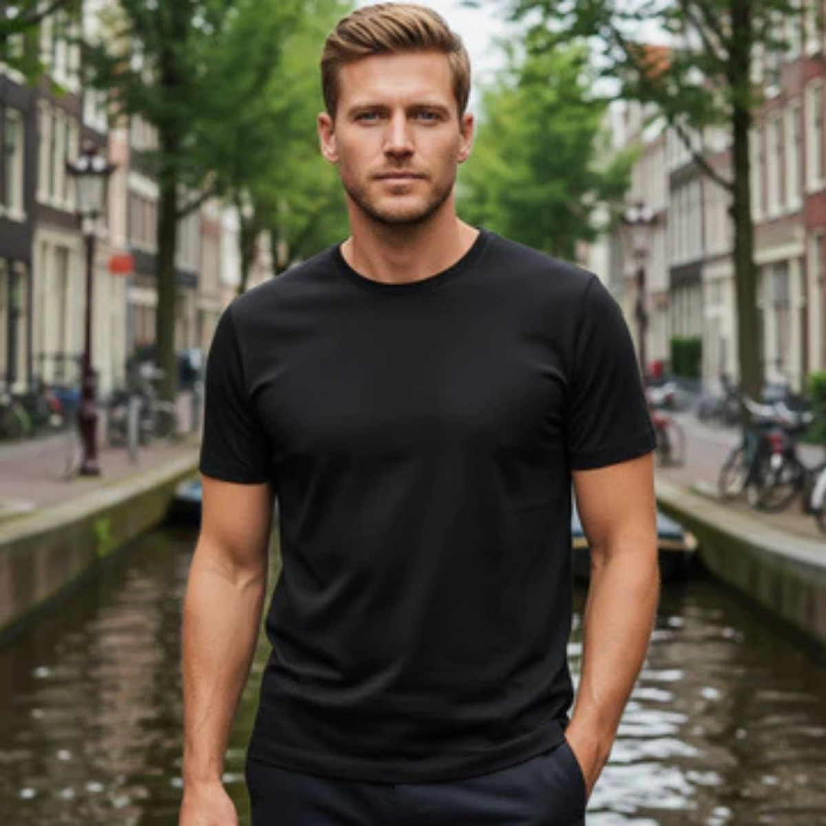 The Wentworth Men’s Premium Crew Neck Cotton T-Shirt