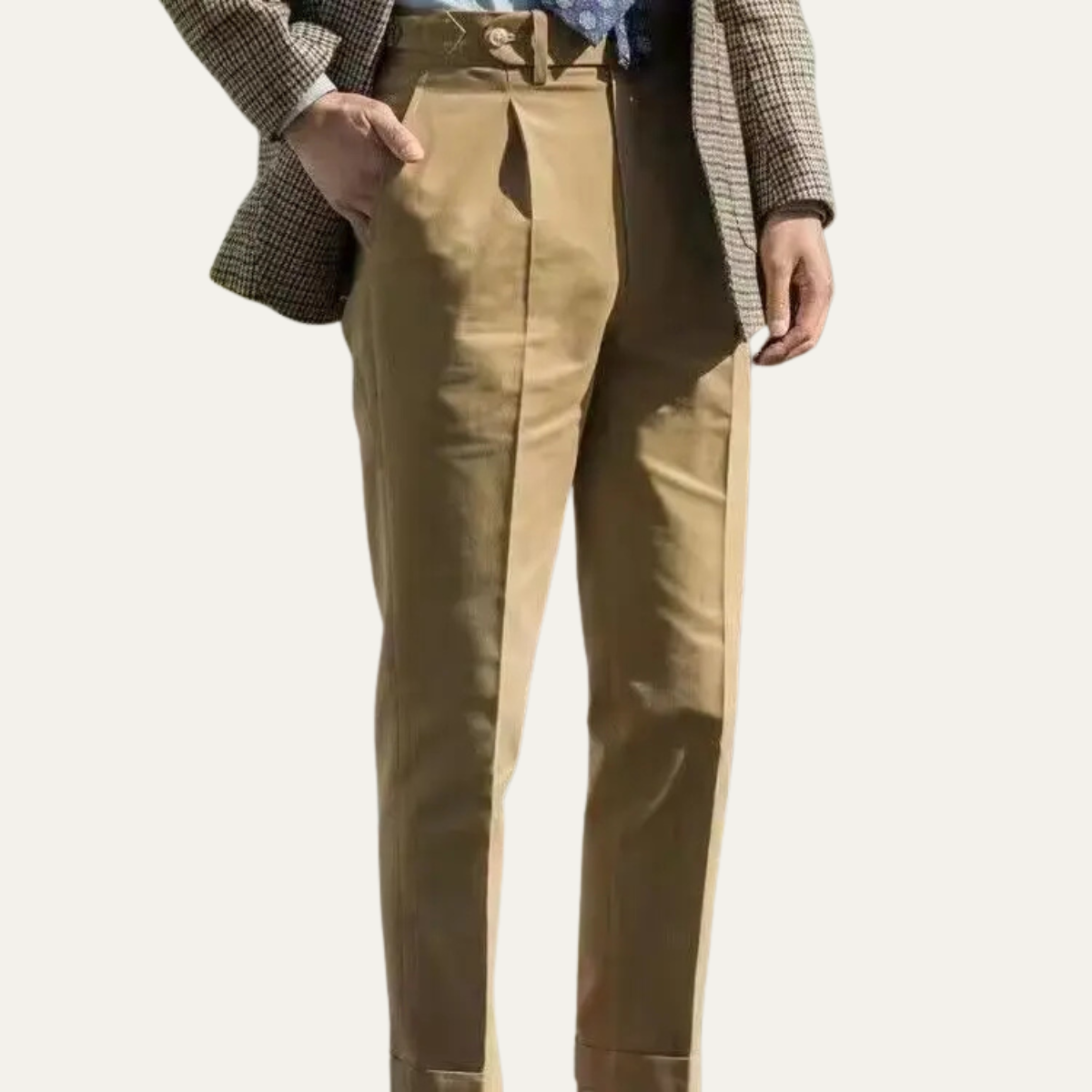 The Bardolino Men’s Lightweight Business Loose Fit Trousers