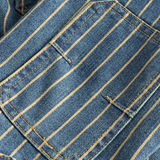 The Rivercrest Men’s Vintage Heavy Cotton Casual Striped Shirt