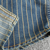 The Rivercrest Men’s Vintage Heavy Cotton Casual Striped Shirt