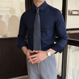 The Brookhaven Park Men’s Casual Striped Button Up Shirt