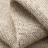 The Maplecrest Men's Merino  Mock Neck Zip Up Cardigan
