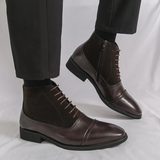 The Thistlewood Men’s Elegant Formal Chelsea Leather Boots