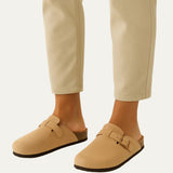 The Amalfi Men's Beige Old Money Suede Moccasin Slipper