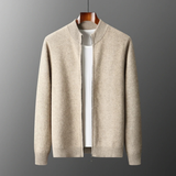 The Thornhill Sweater – Men's 100% Soft Luxury Wool Zip Cardigan