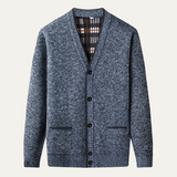The Shanklin Men’s Casual Warm Button Front Cardigan