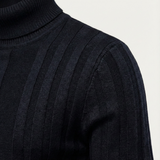 The Dumbarton Men’s Slim Fit Knit Turtleneck Sweater