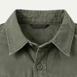 The Ashton Ridge Men’s Solid Color Multi Pocket Cotton Cargo Shirt