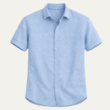 The Belluno Men's Short Sleeve Button Shirt