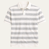 The Varese Men’s Short Sleeve Striped Polo