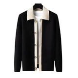 The Inverness Elegant Wool Cardigan with Pockets for Men