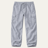 The Silverridge Men’s Loose Fit Multi Pocket Cotton Soft Cargo Pants