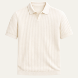 The Ghedi Men's Knit Short Sleeve Polo