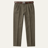 The Montfield Men’s Double Pleated High Waist Straight Leg Pants