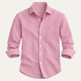 The Cody Men’s Smart Classic Striped Linen Shirt