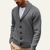 The Pembroke Men’s Shawl Collar Button Up Cardigan
