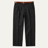The Millhaven Men's Vintage Casual Pleated Straight Pants