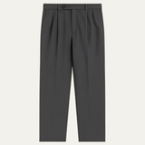 The Glenelg Men’s Wide Leg Tailored Pinstripe Dress Pants with Adjustable Waist