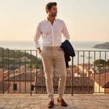 The Silverpark Men’s Slim Fit Stretch Elegant Dress Pants