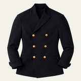The Parisian Men’s Slim Fit Double Breasted Casual Shirt