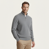 The Crestfield Quarter Zip Sweater – Men's 100% Soft Luxury Wool Knit Sweater