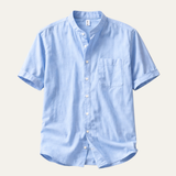 The Westmount Men’s Lightweight Linen Button Up Shirt