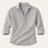 The Devonshire Men’s Slim Fit Business Dress Shirt – Gray
