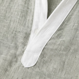 The Avignon Men’s Linen Blend Deep V Neck Lightweight Shirt