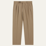 The Cottesloe Men’s Gurkha Wide Leg Pleated Smart Casual Dress Pants