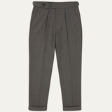 The Broadbeach Men’s Pleated Tailored Dress Pants with Adjustable Side Tabs