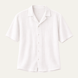 The Oxford Men’s Turn Down Collar Trendy Loose Fit Button Up Shirt