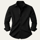The Amalfi Men’s Casual Slim Fit Striped Button Up Shirt