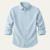 The Sarzana Men’s Business Button Down Linen Cotton Shirt