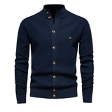 The Stratford Cotton Blend Cardigan for Men