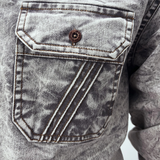 The Fairbrook Men’s Light Grey Vintage Denim Shirt