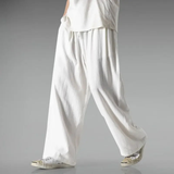The Riverbend Men's Loose Fit Cotton Linen Pants