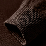 The Foxhaven Men's Mock Neck Half Zip Knit Sweater