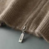 The Antibes Men’s Soft Warm Winter Knit Zip Up Wool Cardigan