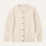 The Coimbra Men’s Elegant Stand Collar Cashmere Cardigan