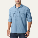 The Perugia Men’s Quick Dry UV Protection Hiking Shirt