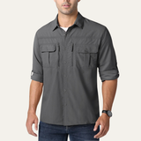 The Perugia Men’s Quick Dry UV Protection Hiking Shirt